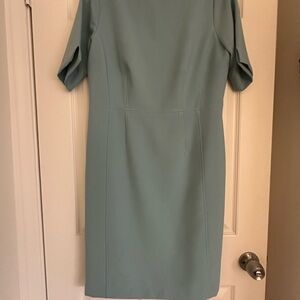 Ann Taylor Ice Blue Short Sleeve Dress